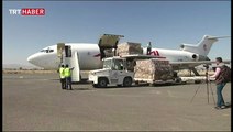 Yemen'e 20 gün sonra ilk yardım ulaştı