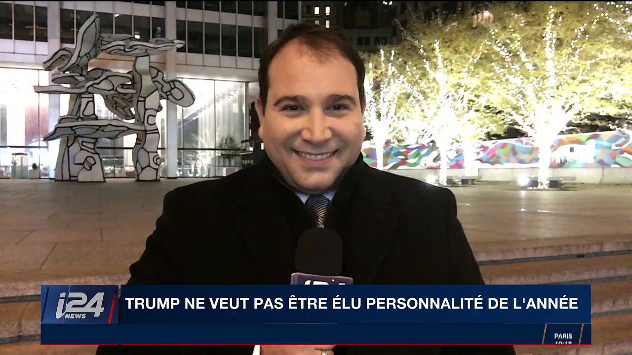 Time Magazine : Trump ne veut pas être élu personnalité de l'année