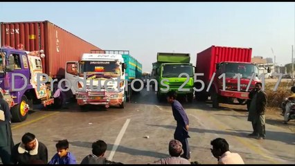 Violence on Tehreek e labaik dharna in okara - Danger Productions Network