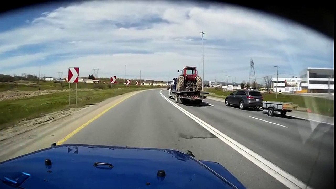 Trailer sways out of control