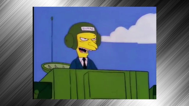 Mr.Burns Tank : Attack Attack ! Stick Stickly