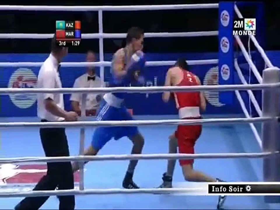 Mondiaux de boxe (Doha-2015)- le Marocain Rabii champion du monde des 69 kg
