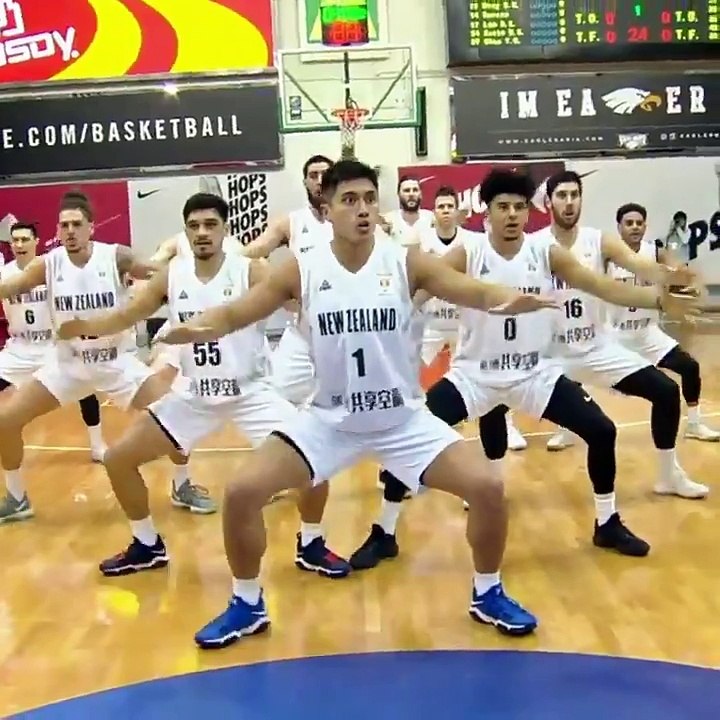 Au basket aussi la Nouvelle-Zélande fait le Haka