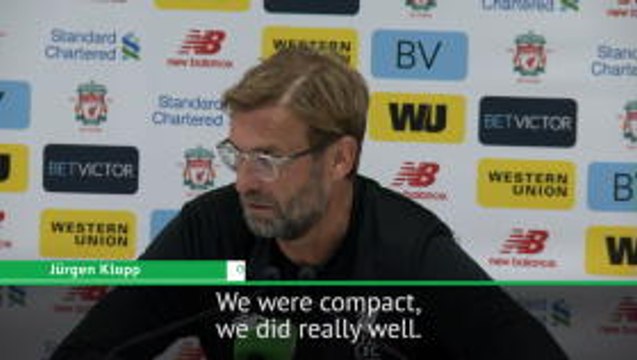 Moreno proved his critics wrong - Klopp