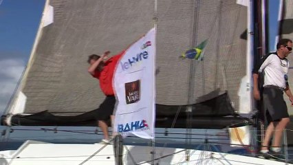 TJV2017 - Arrivée Gras Savoye Berger Simon Obportus - 26/11/2017