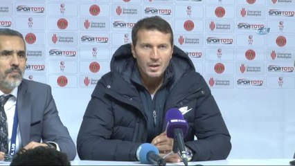 Bayram Bektaş: "Genç ve Dinamik Bir Takımı Yendik"