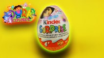 New 2017 Dora The Explorer Kinder Surprise eggs Nikelodeon Opening - Toys for Girl - Huevos Sorpresa