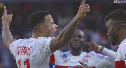 Memphis Depay second Goal HD - Nice 0 - 4 Lyon - 26.11.2017 (Full Replay)