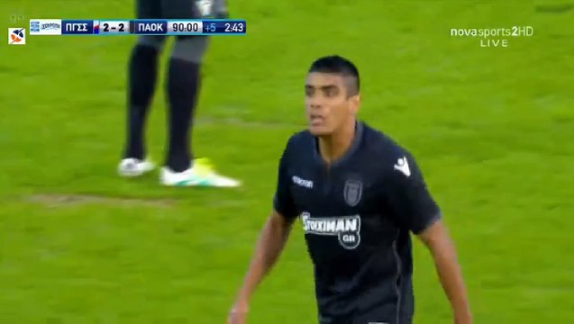 Matos L. Goal HD - Panionios 2-2 PAOK 26.11.2017