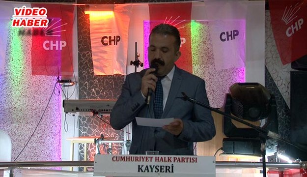 (26 Kasım 2017) CHP TALAS İLÇE KONGRESİ. SERDAR ALTUNER BİR OY FARKLA YENİ BAŞKAN SEÇİLDİ