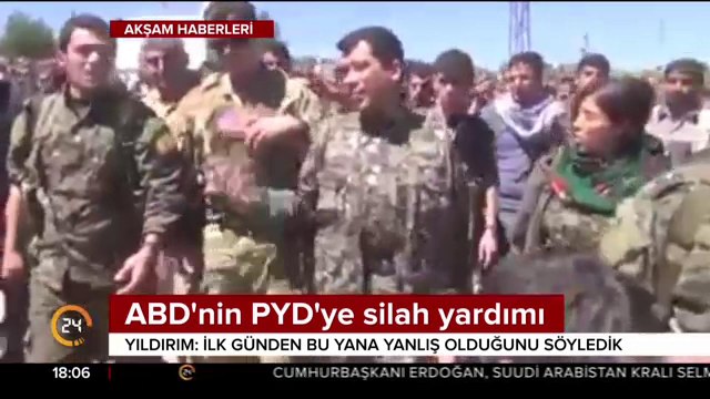 ABD'nin PYD'ye silah yardımı