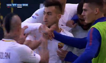 Genoa - Roma 0-1 GOAL El Shaarawy 26-11-2017
