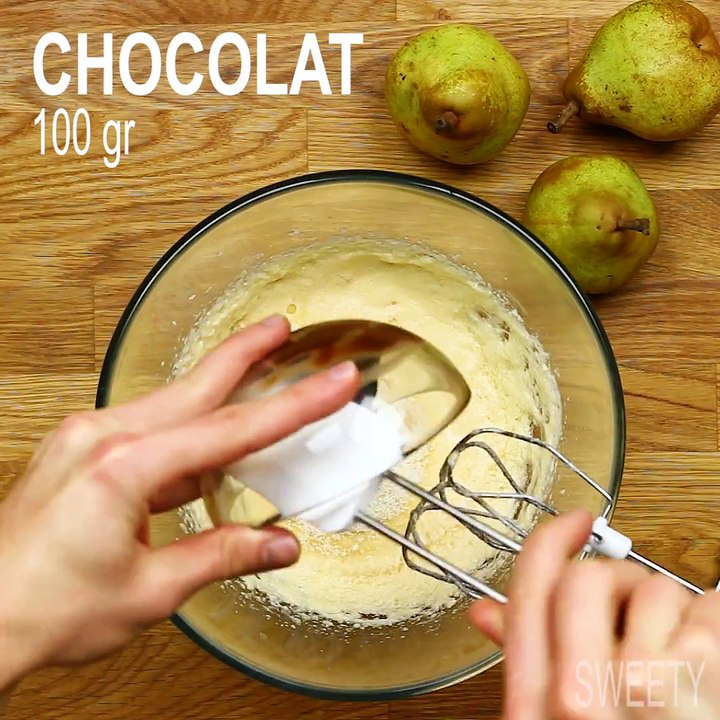 CAKE POIRE-CHOCOLAT