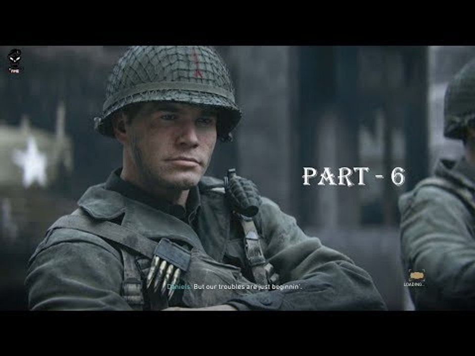 CALL OF DUTY WW2 Walkthrough Gameplay Part 6 - COLLATERAL DAMAGE - Campaign Mission  6 | PC