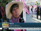 Mujeres marchan contra la violencia de género en México