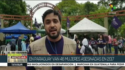Paraguay: mujeres realizan marcha contra violencia de género