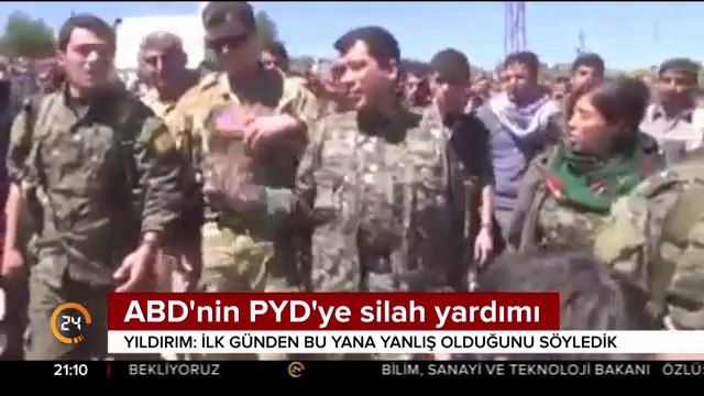 ABD'nin PYD'ye silah yardımı