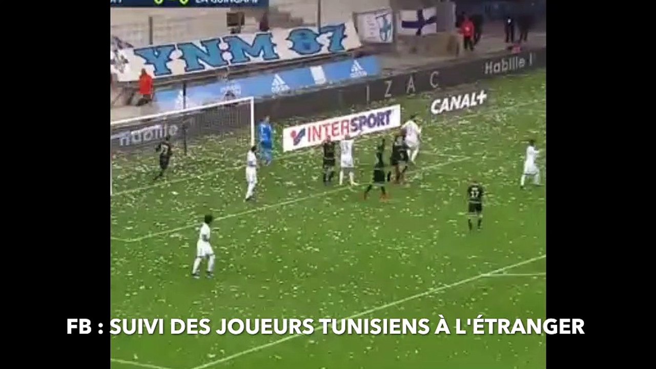 aymen abdennour 1st half vs  guingamp