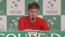 Tennis - Coupe Davis - BEL : Goffin «J'ai dû tisser ma toile»