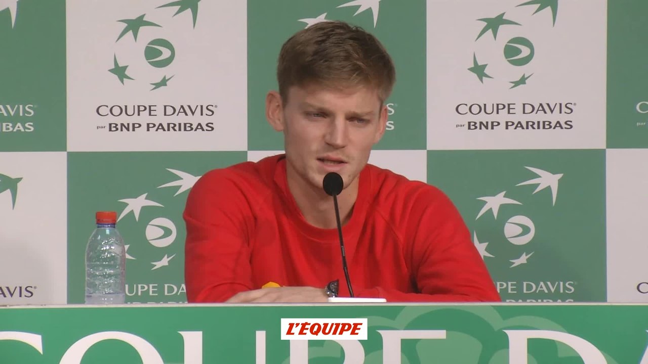 Tennis - Coupe Davis - BEL : Goffin «J'ai dû ti...