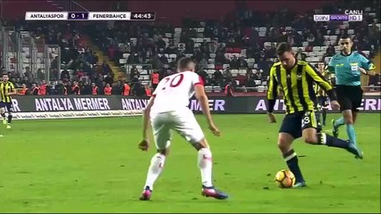 0-1 Goal Turkey  Süper Lig - 26.11.2017 Antalyaspor 0-1 Fenerbahçe SK