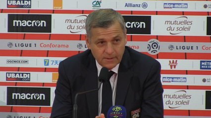 14e j. - Genesio : "Je suis heureux pour Cornet"