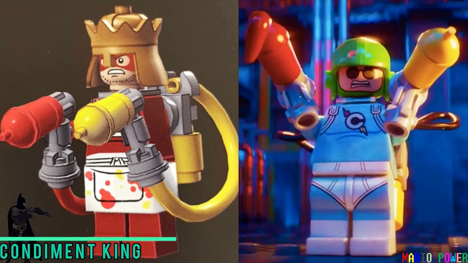 Lego Batman Movie Villains Concept art VS Final Design