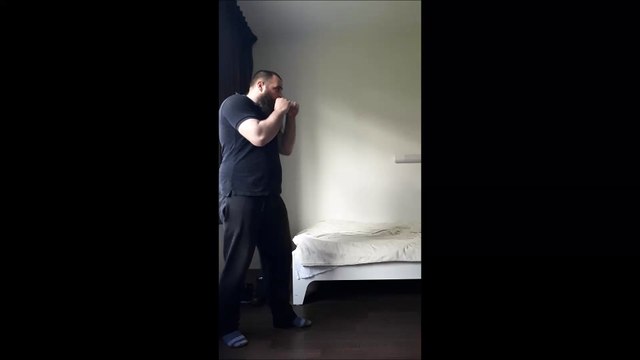 MMA training - Shadow boxing, only punches 2