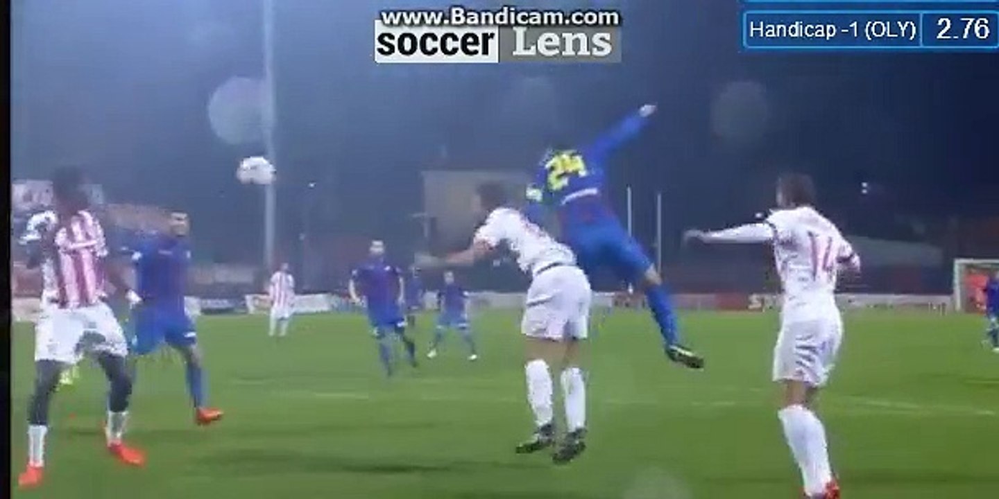 Christos Gromitsaris Goal HD - Kerkyra 1-0 Olympiakos Piraeus 26.11.2017