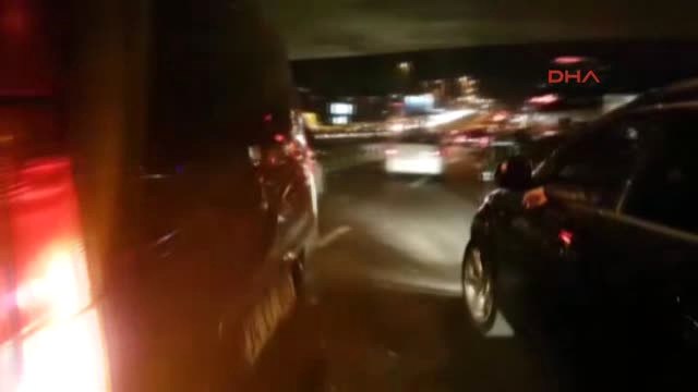 Bakırköy D-100 Karayolu'nda Zincirleme Kaza