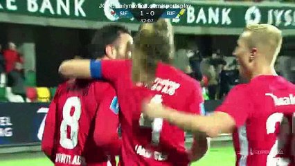 Davit Skhirtladze Goal HD - Silkeborg 1 - 0 Brondby - 26.11.2017 (Full Replay)