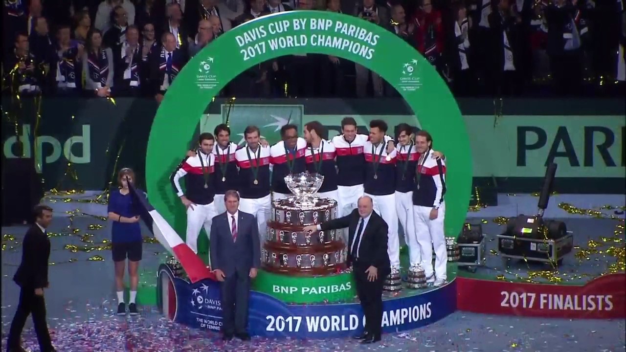 LIVE: Davis Cup Final trophy ceremony (2)