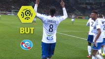 But Jean Eudes AHOLOU (45ème) / AS Saint-Etienne - RC Strasbourg Alsace - (2-2) - (ASSE-RCSA) / 2017-18