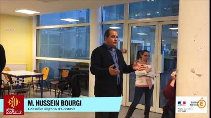 Remise de loRdi aux élèves du Lycée Auguste LOUBATIERES