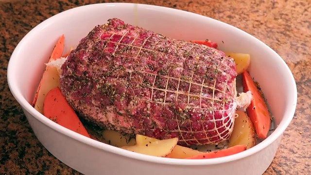 Carne al Horno muy Fácil y Jugosa | Lomo de Cerdo