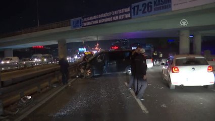 Bakırköy'de Zincirleme Trafik Kazası: 1 Yaralı