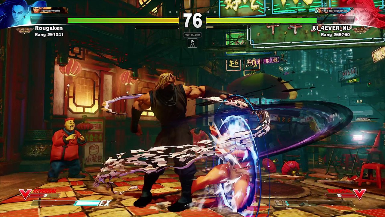 STREET FIGHTER V_Laura vs Zeku 1