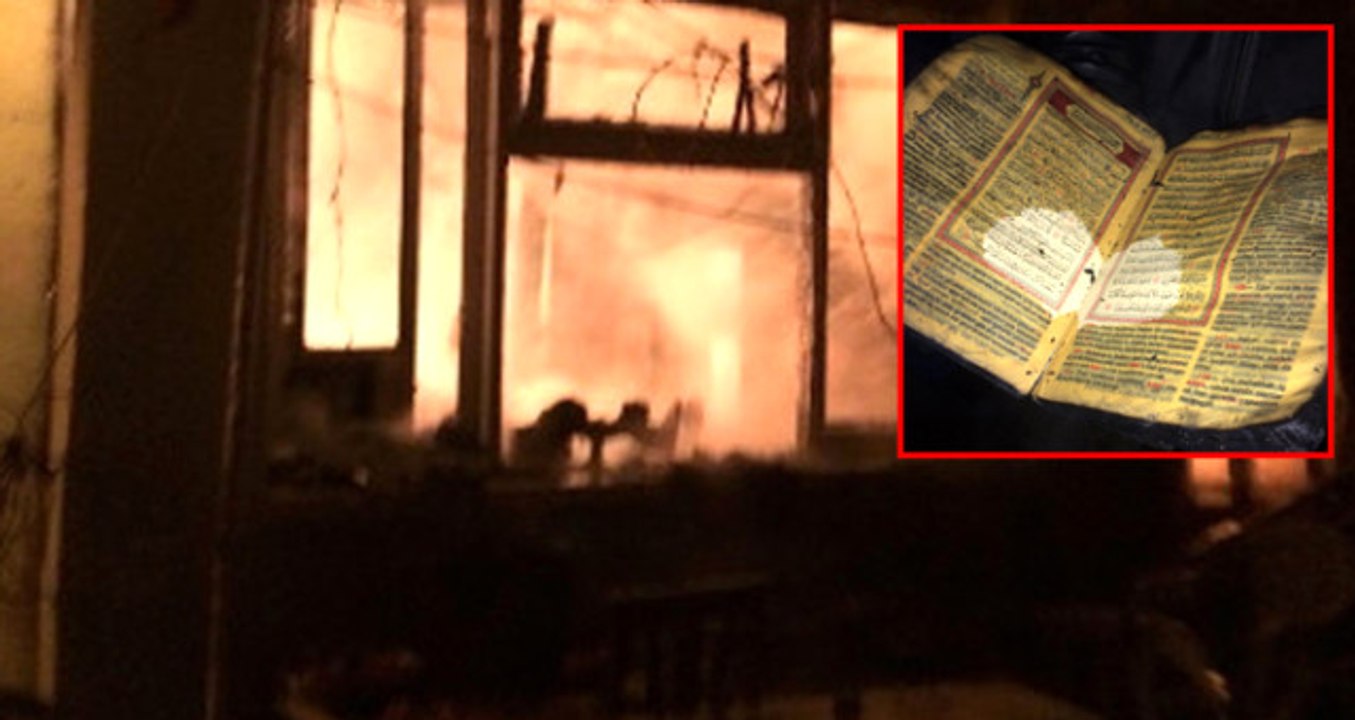 Yangında Her Şey Yandı, Sadece Kur'an-ı Kerim Yanmadı