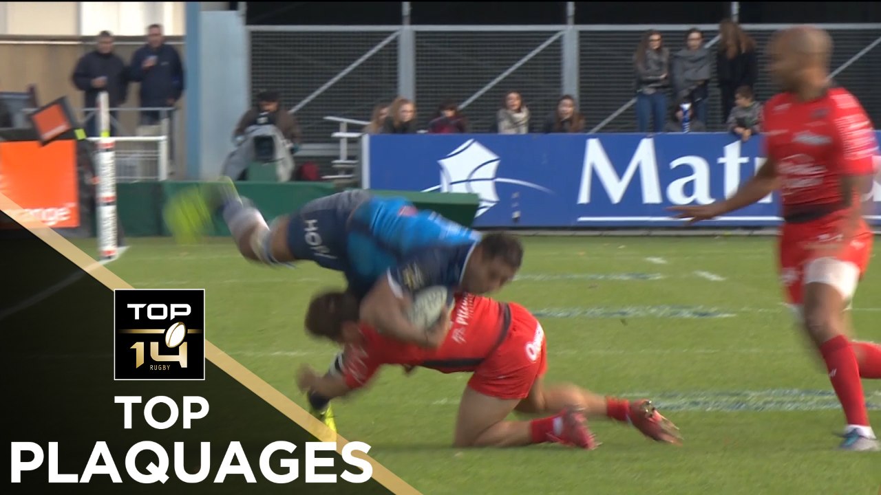 TOP Plaquages de la J11 – TOP 14 – Saison 2017-2018