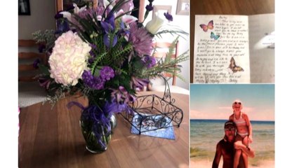 하늘나라에서 배달된 아빠의 생일 꽃다발 / YTN