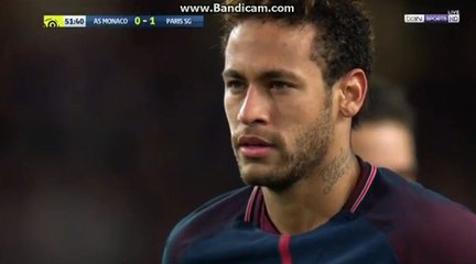 (Penalty) Goal Neymar  Monaco 0 - 2 Paris  SG 26.11.2017 HD