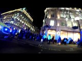 Stampede as sound of gun fire at Oxford Circus / Oxford Street