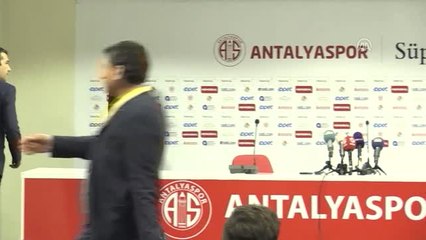 Antalyaspor-Fenerbahçe Maçının Ardından - Aykut Kocaman (1)