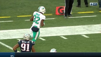 Moore checks down to Drake who does the rest for 10-yard TD