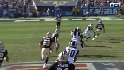 Goff connects with Watkins for 24-yard gain on first play of game