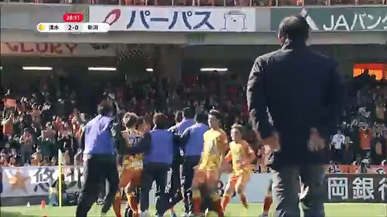 Shimizu 2:0 Niigata (Japanese J League. 26 November 2017 )