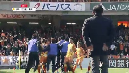 Shimizu 2:0 Niigata (Japanese J League. 26 November 2017 )