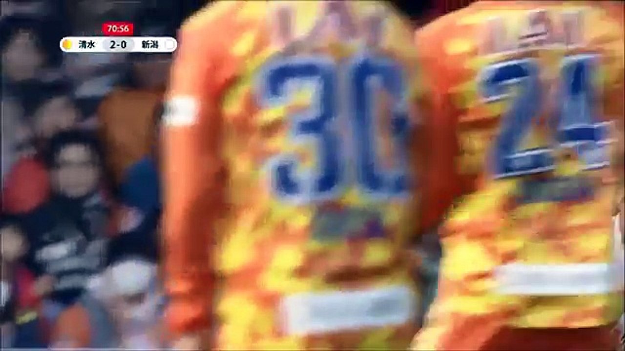 Shimizu 2:1 Niigata (Japanese J League. 26 November 2017 )