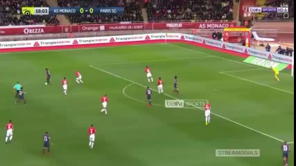 Monaco 1-2 PSG - Les Buts et Résumé - 26.11.2017 ᴴᴰ