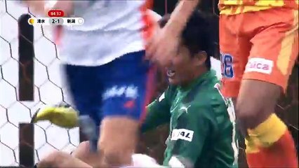 Shimizu 2:2 Niigata (Japanese J League. 26 November 2017 )